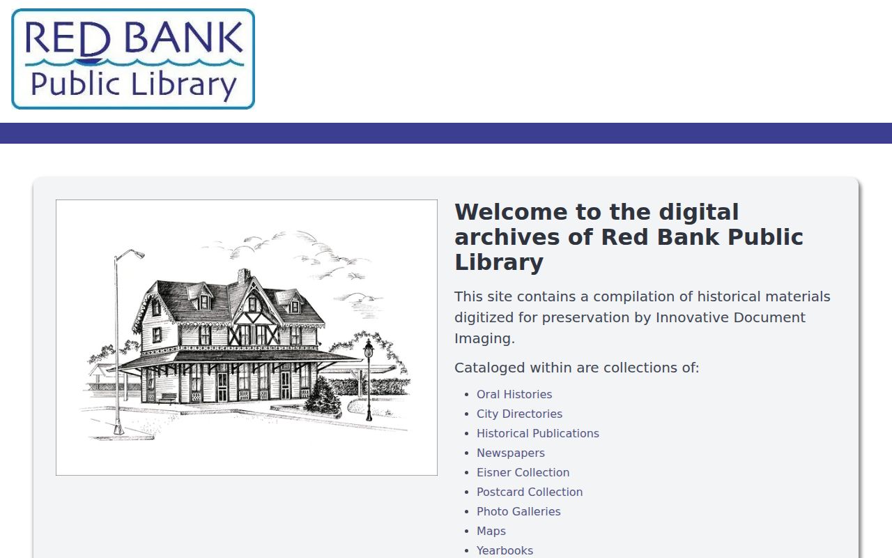 Ocean Township city directory research at the Red Bank digitized directories archive